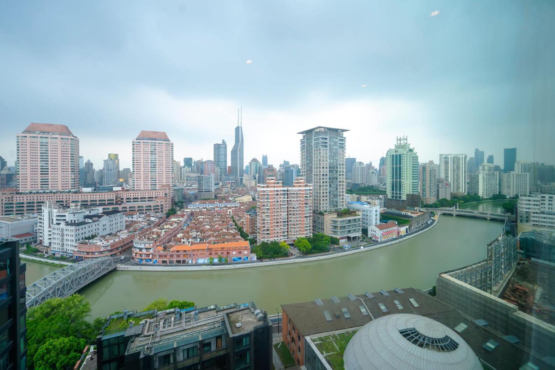 Zhome-Deplex Luxury Apartment-Near The Bund Шанхай Екстериор снимка